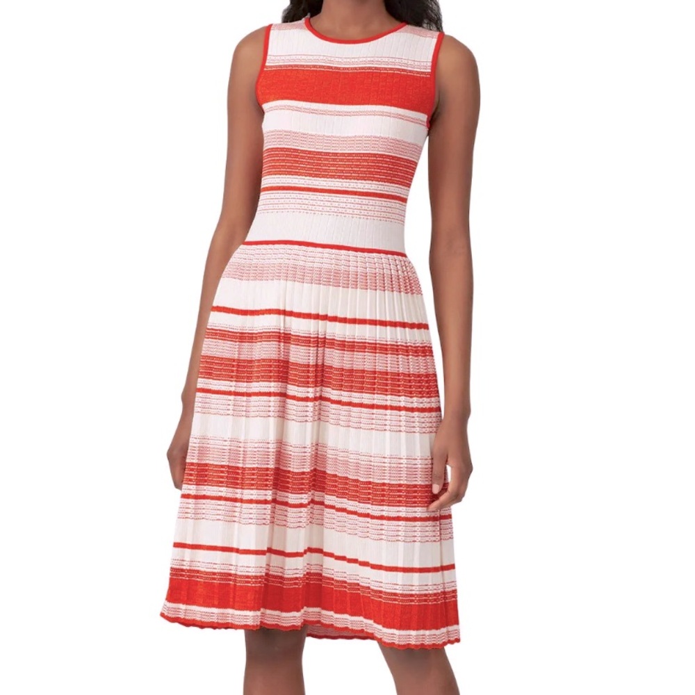 kate spade new york
Pleated Striped Sweater Dress sz Small